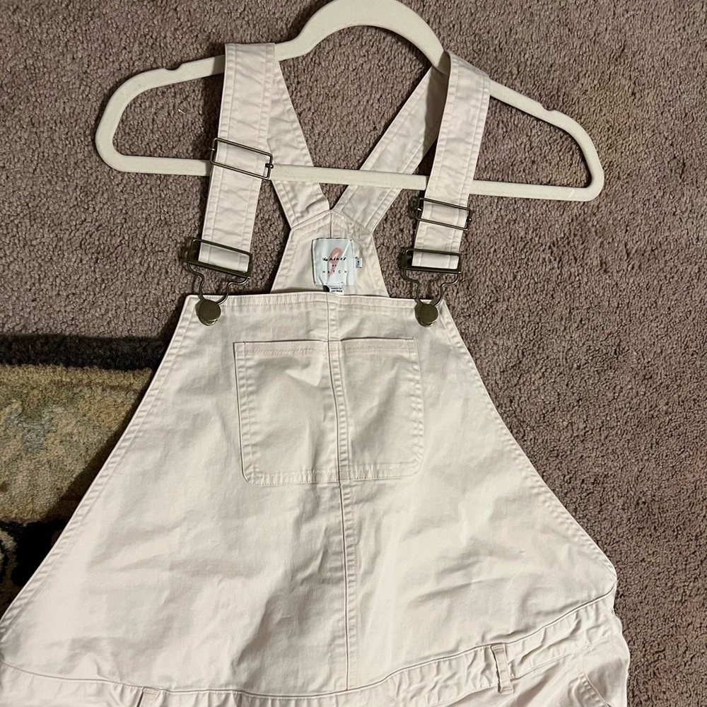 SOLD! Sz 14 The Nines by Hatch Maternity Overalls Light Pink - Picture 3 of 9